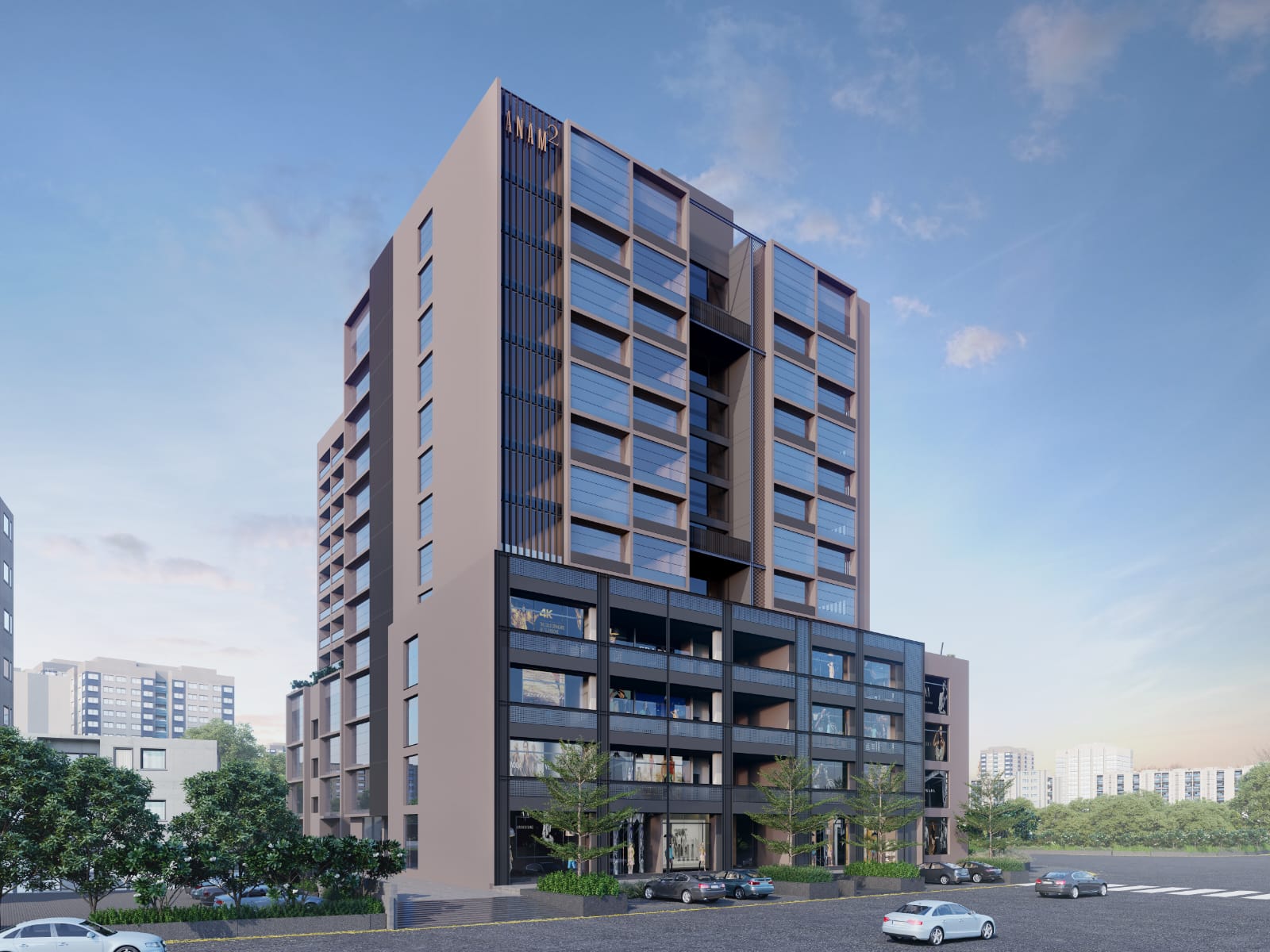 Delight Cowork building serving as a professional business address in the city centre